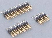 313A-1 series Pin -Header- Strips- Double row for Surfase Mount Technic and High-Temperature Body 2.54mm pitch